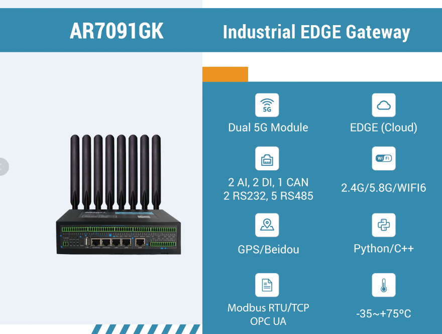 4G/5G工業路由器應用?智能垃圾分類自主回收